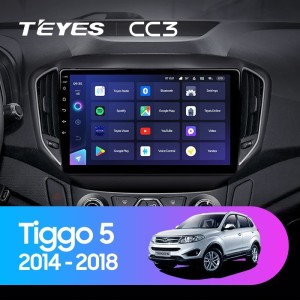 Штатная магнитола Teyes CC3 3/32 Chery Tiggo 5 (2014-2018)