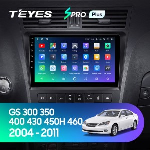 Штатная магнитола Teyes SPRO Plus 4/64 Lexus GS300 350 400 430 450h 460 (2004-2011)