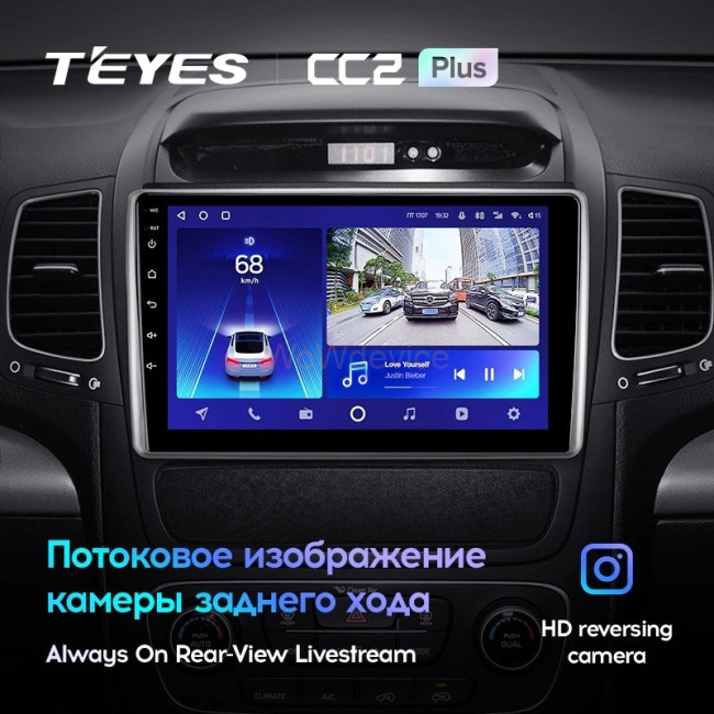 Штатная магнитола Teyes CC2L Plus 1/16 Kia Sorento 2 II XM (2012-2021) F2 Штатная магнитола Teyes CC2L Plus 1/16 Kia Sorento 2 II XM (2012-2021) F2