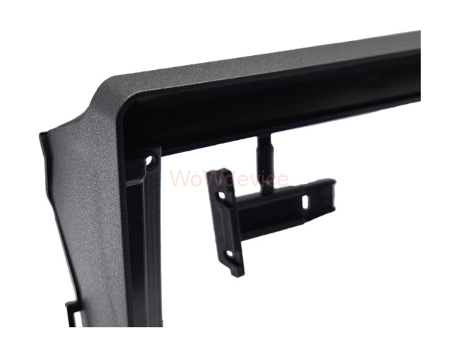 Рамка магнитолы 9.0" (цв.Черный) для TOYOTA Corolla Spacio 2001-2007; Corolla Verso 2001-2004