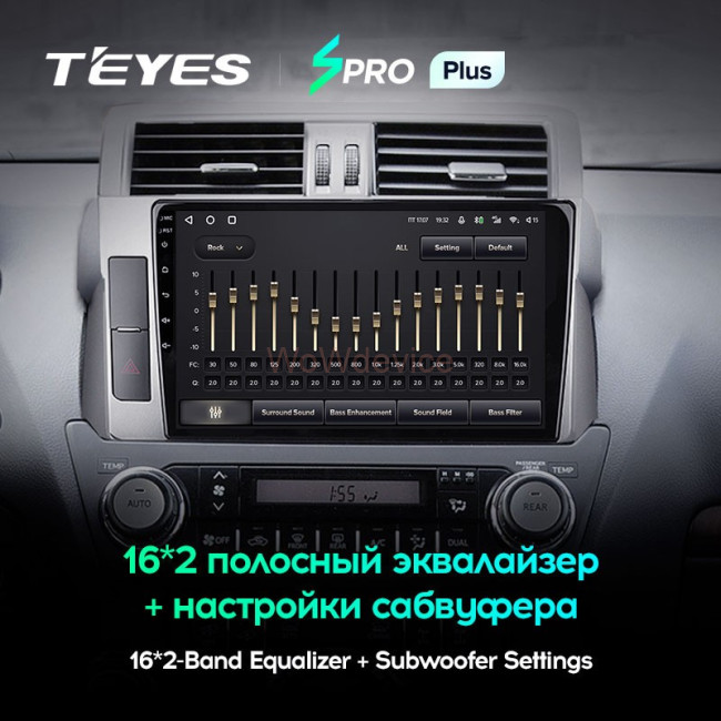 Штатная магнитола Teyes SPRO Plus 3/32 Toyota Land Cruiser Prado 150 (2013-2017) Штатная магнитола Teyes SPRO Plus 3/32 Toyota Land Cruiser Prado 150 (2013-2017)