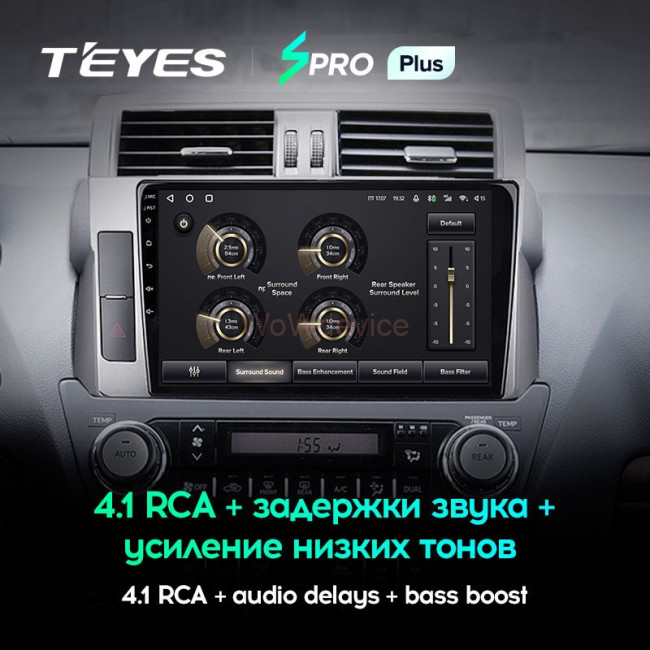Штатная магнитола Teyes SPRO Plus 3/32 Toyota Land Cruiser Prado 150 (2013-2017) Штатная магнитола Teyes SPRO Plus 3/32 Toyota Land Cruiser Prado 150 (2013-2017)