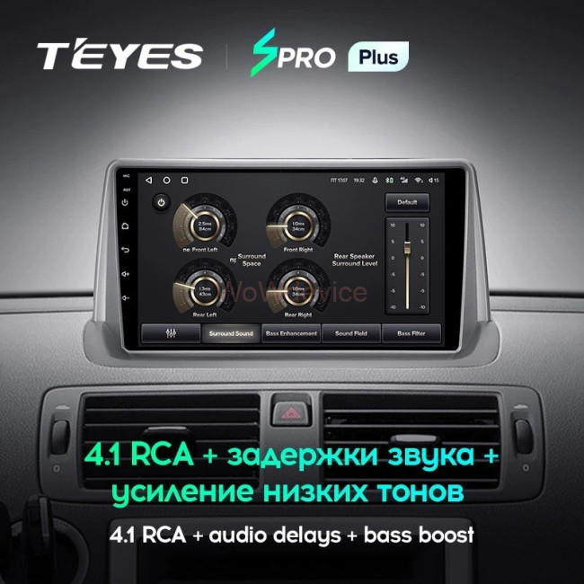 Штатная магнитола Teyes SPRO Plus 3/32 Volvo S40 II 2 MS (2004-2012)