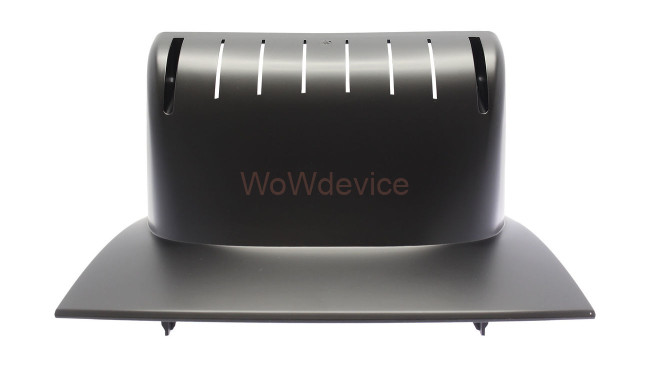 Рамка магнитолы 9.0" (цв.Черный) для FORD Fiesta 2008-2017