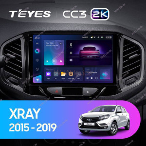 Штатная магнитола Teyes CC3 2K 3/32 LADA Xray (2015-2019)