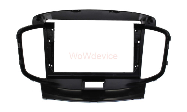 Рамка магнитолы 9.0" (цв.Глянцевый Черный) для SUZUKI Solio (MA15) 2011-2015 / MITSUBISHI Delica (MB15) 2011-2015