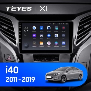 Штатная магнитола Teyes X1 4G 2/32 Hyundai i40 (2011-2019) Тип-А