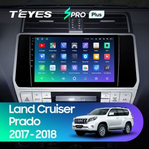 Штатная магнитола Teyes SPRO Plus 3/32 Toyota Land Cruiser Prado 150 (2017-2021)