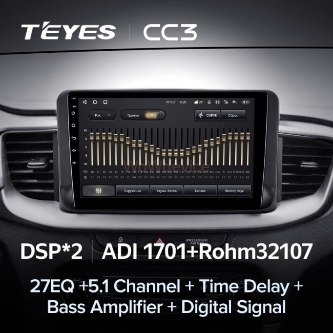 Штатная магнитола Teyes CC3 4/64 Kia Ceed (2018-2021) Штатная магнитола Teyes CC3 4/64 Kia Ceed (2018-2021)