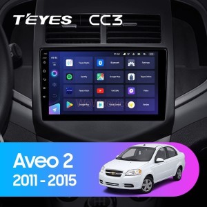 Штатная магнитола Teyes CC3 360 6/128 Chevrolet Aveo 2 (2011-2015)